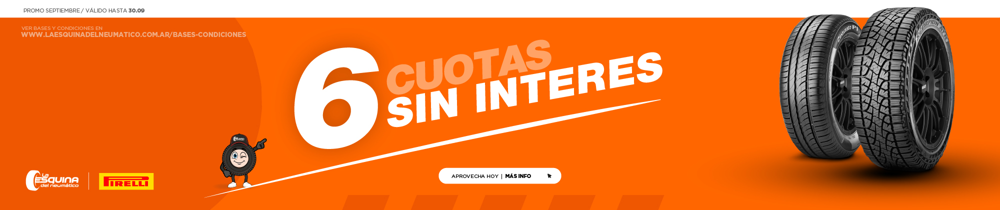 6 cuotas sin interés - Aprovechá ahora!