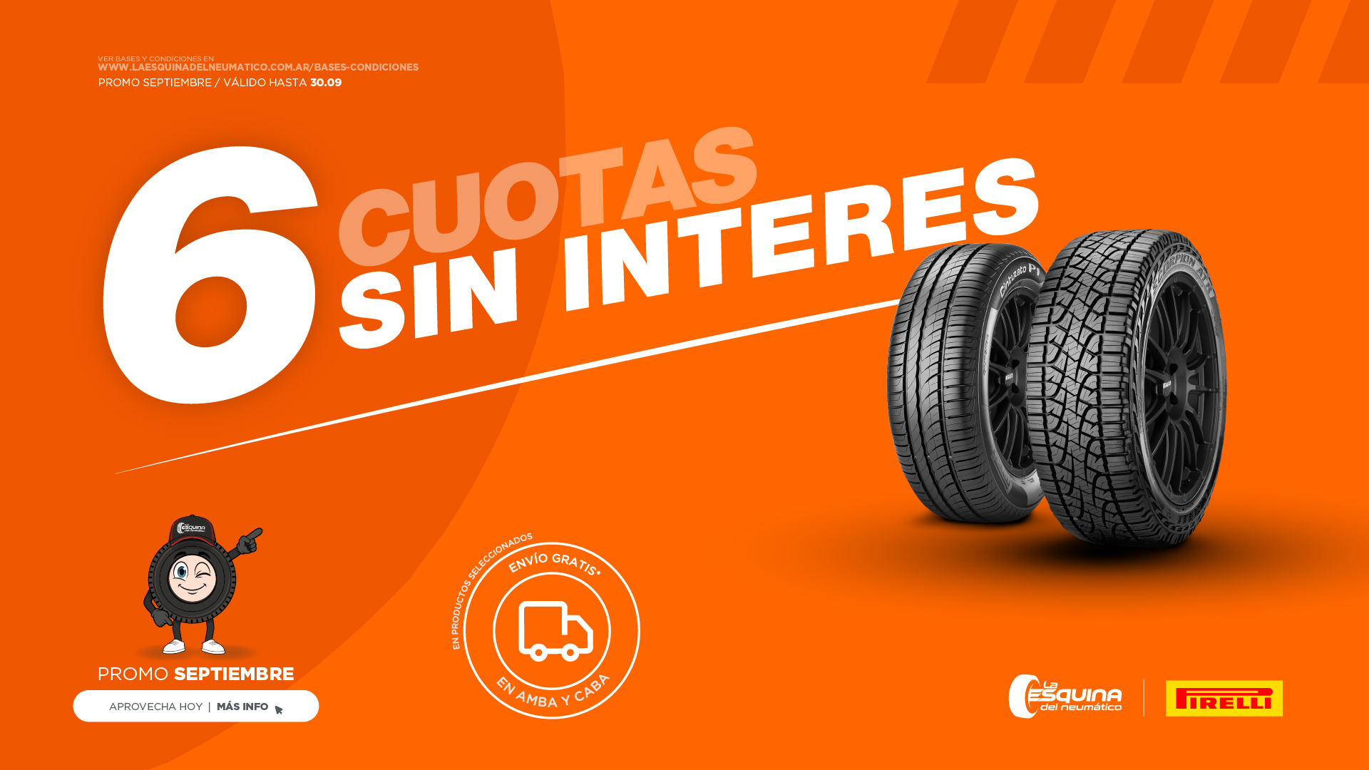6 cuotas sin interés - Aprovechá ahora!